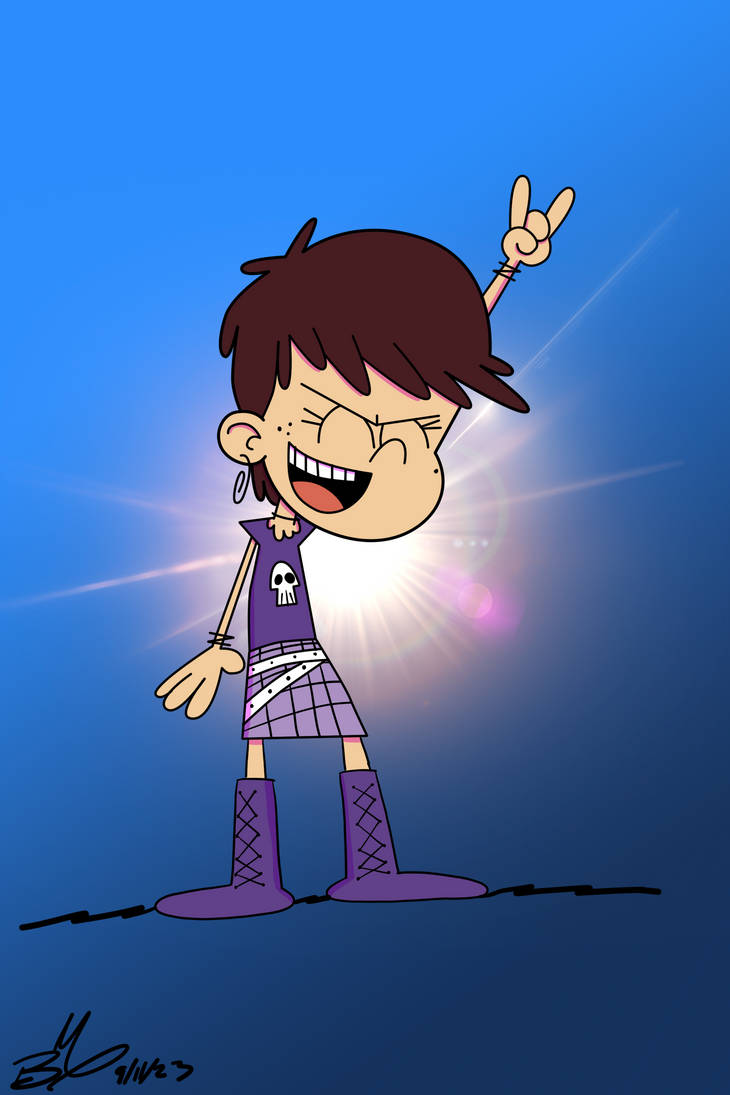 (COMMISSION) Luna Loud by NickelodeonFan1990 on DeviantArt