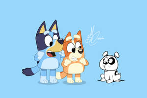 (COMM) Bluey and Bingo Meets Charles Loud