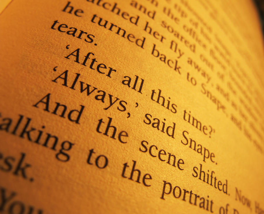 Always, said Snape