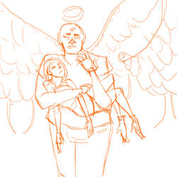 Angel saving you