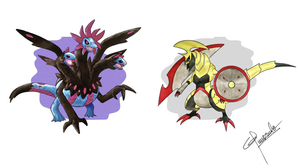 Flogess Mega Evolutions by Masterpokedesigner on DeviantArt