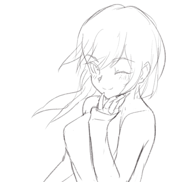 Time lapse sketch of a Kawaii Anime girl by toxicguest on DeviantArt Time lapse sketch of a Kawaii Anime girl by toxicguest on DeviantArt