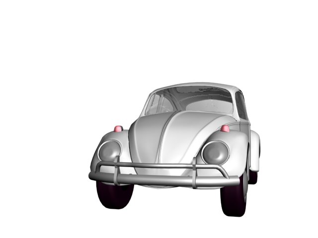 VW Beetle 3d Model 2