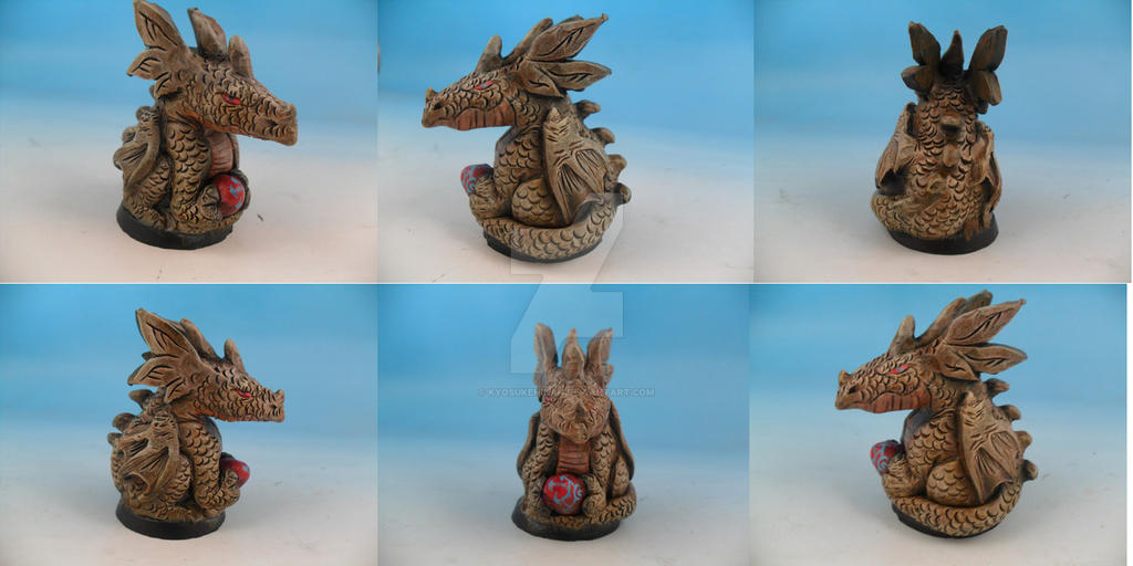 Mini dragon figures by KyosukeHikan on DeviantArt