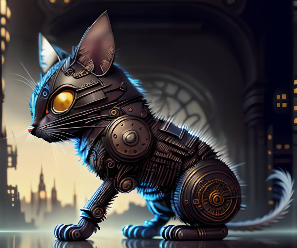 Cyber Rat Cat by SchizoScribbler on DeviantArt