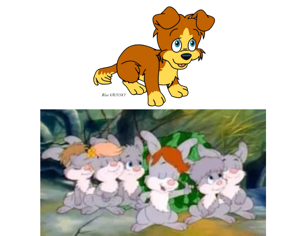 Tiny And His Six Rabbit Friends by rlstinejunior on DeviantArt