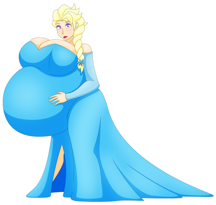 Frozen Inflation Deviantart Gift: She Really Let It Go by elek-tronikz on DeviantArt