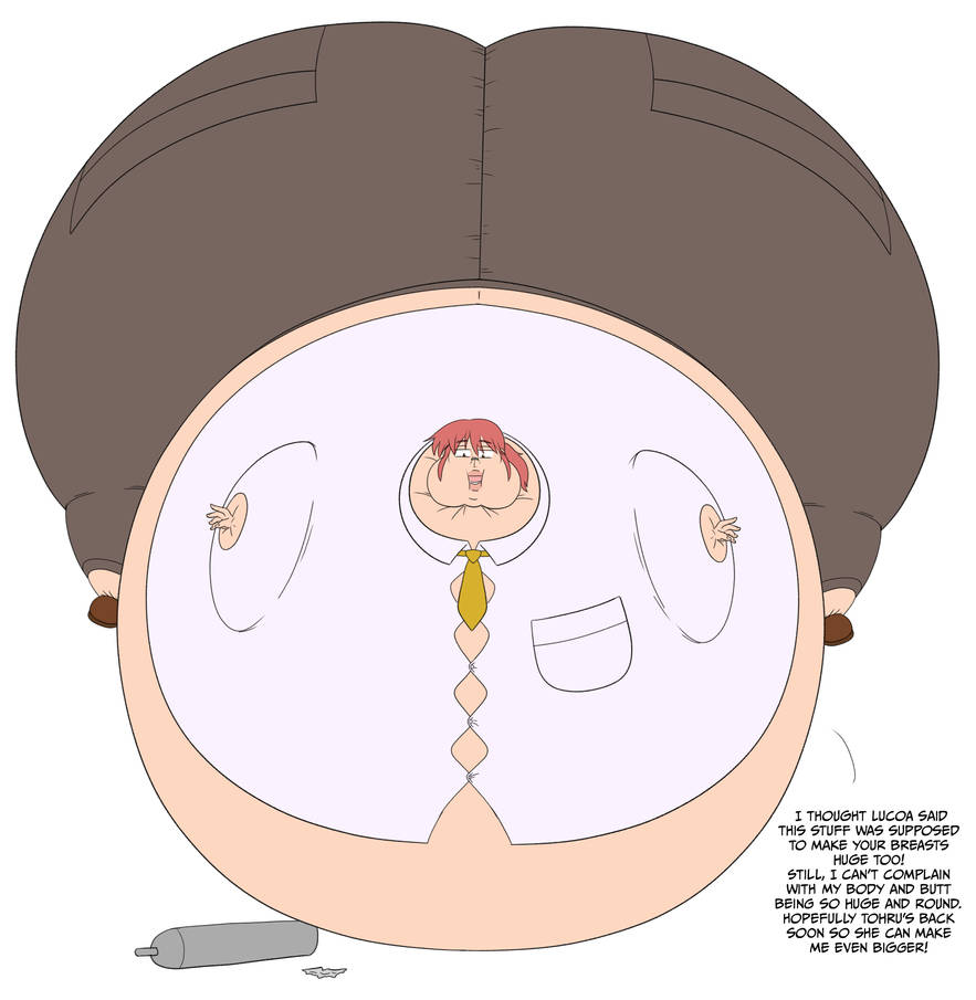 CMSN: Office Lady Inflation! by elek-tronikz on DeviantArt