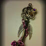 Lavender and Gunmetal Fantasy Key