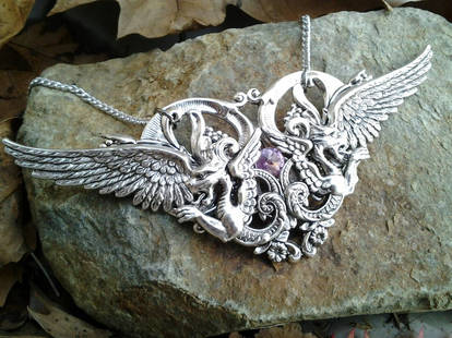 Cathedral of Wings Pendant 2