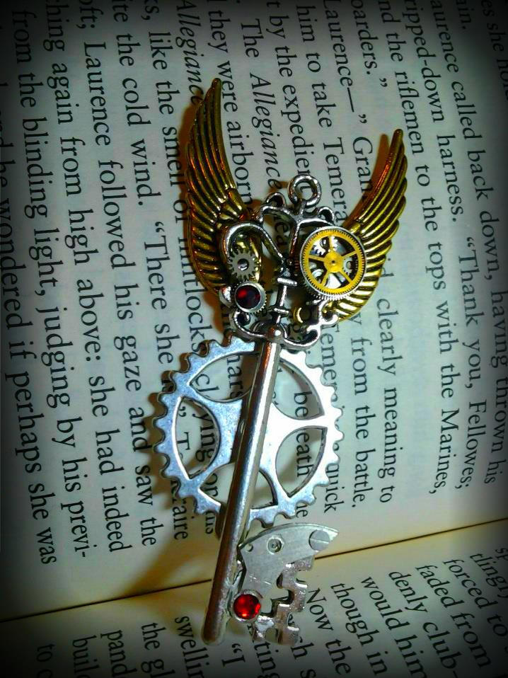 Ruby Clockwork Fantasy Key by ArtByStarlaMoore on DeviantArt