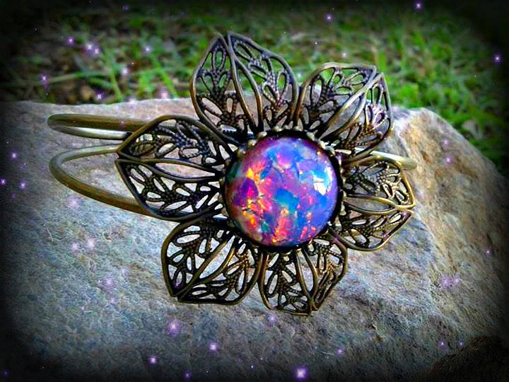 Moon Opal Cuff