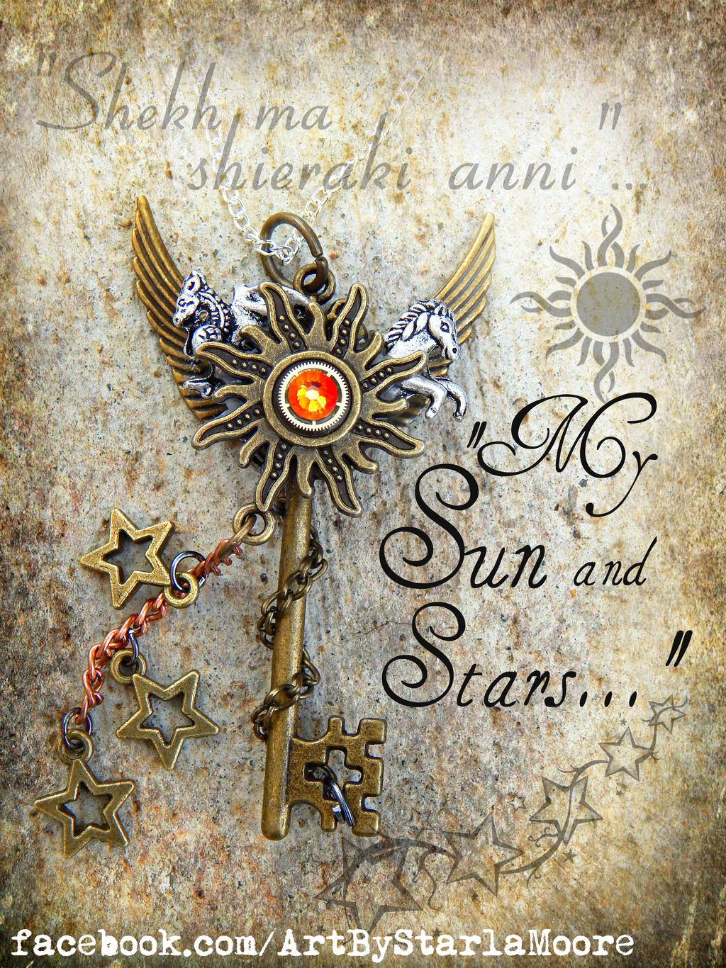 Sun and Stars Key AUCTION