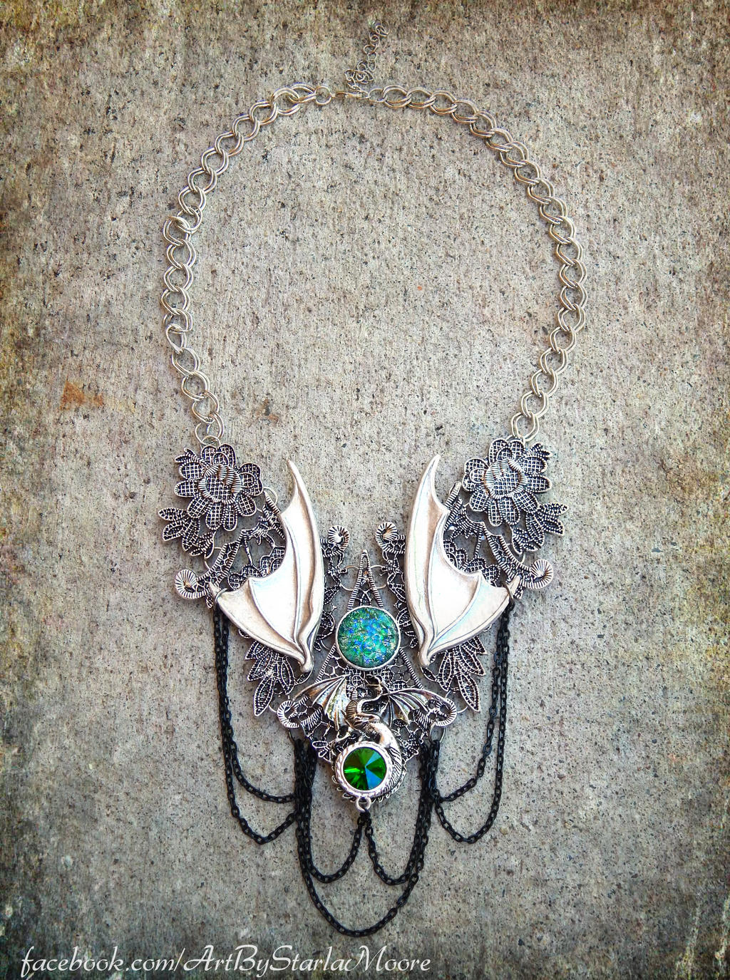 Dragon's Emerald Pendant