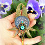 Northern Spirit Crystal Key Necklace