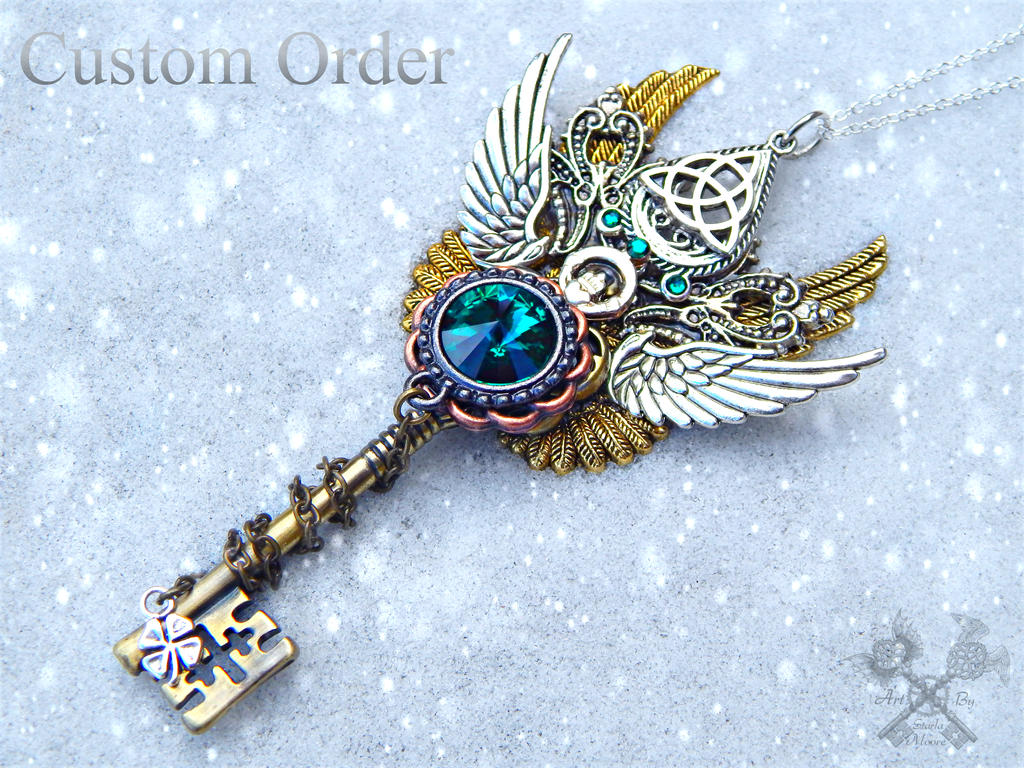 Beautiful Celtic Skeleton Key Commission by ArtByStarlaMoore on DeviantArt