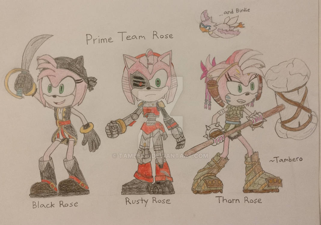 Prime Roses Limbus 3 Prime Roses as a Team by Tambero on DeviantArt