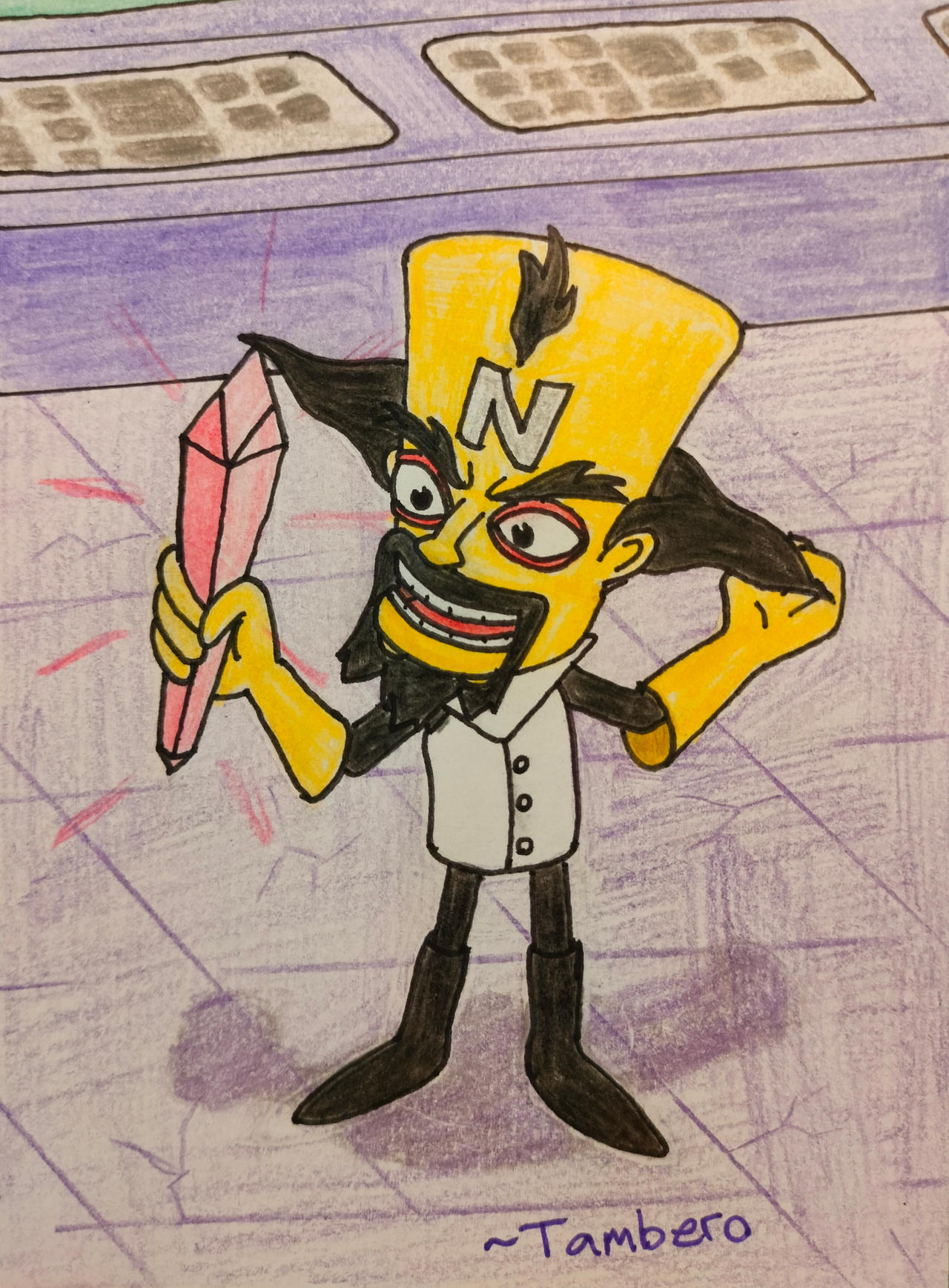 Neo Cortex Humans Dr. Neo Cortex art by Tambero on DeviantArt