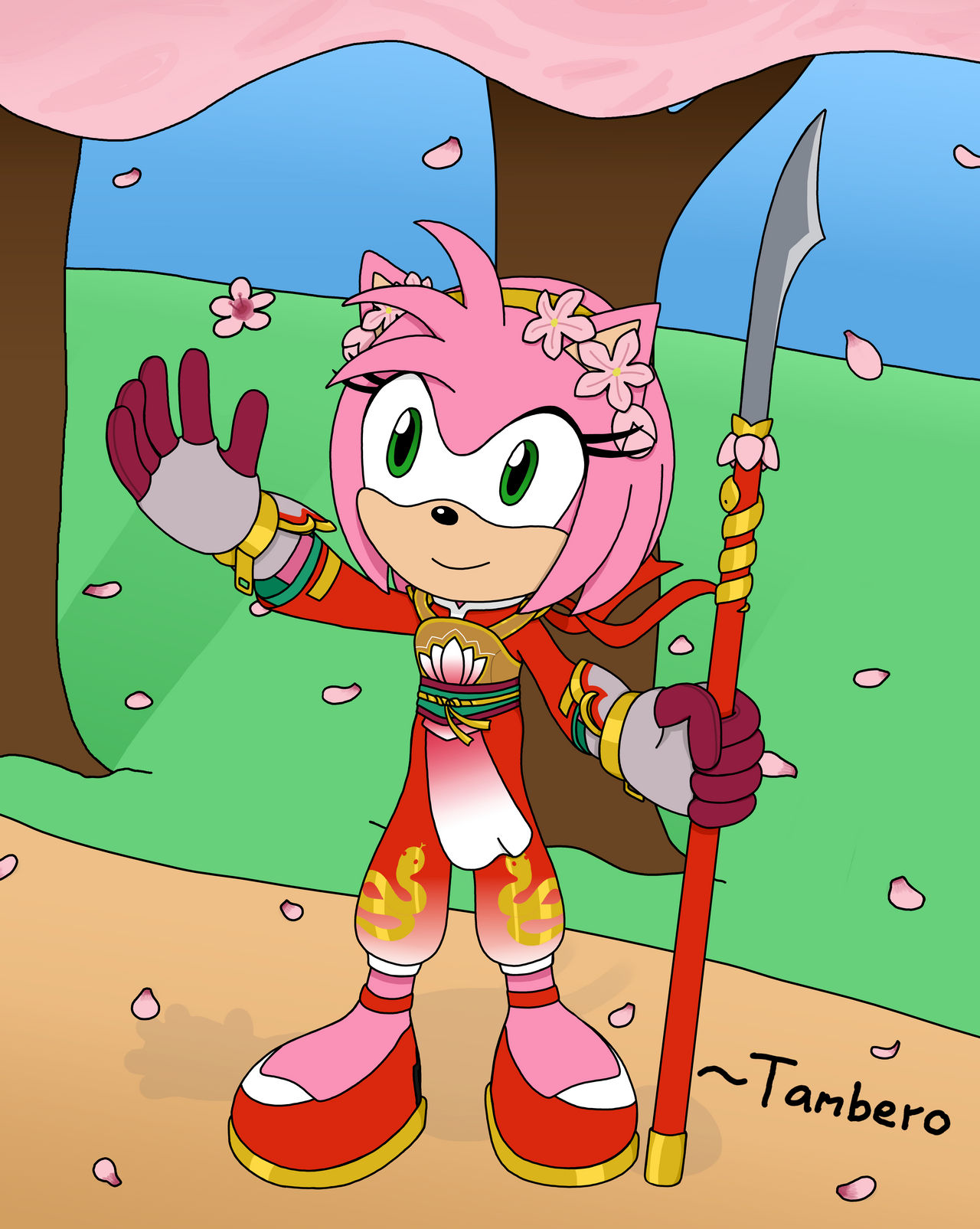 Amy Variants Amy Rose arts - Blossom Amy by Tambero on DeviantArt