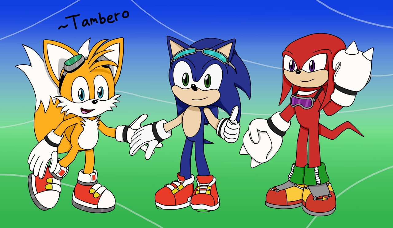 Free Riders Characters Sonic Free Riders - Team Heroes reworked by Tambero on DeviantArt