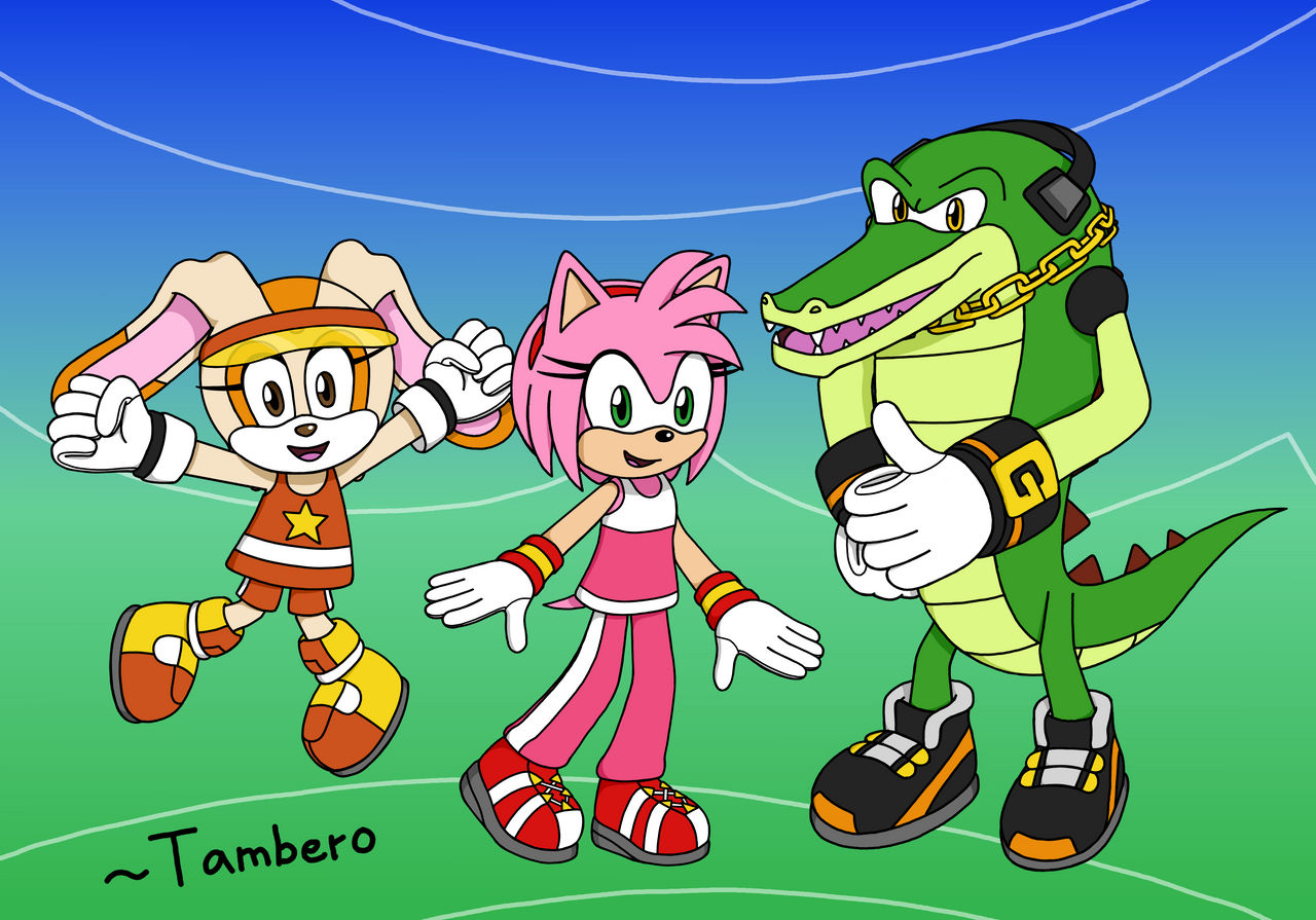 Sonic Free Riders - Team Rose reworked by Tambero on DeviantArt