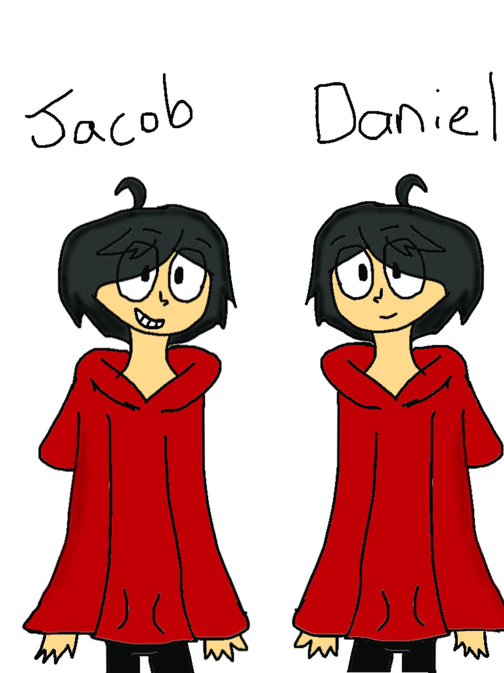 My twin OC's by Kjas1234 on DeviantArt