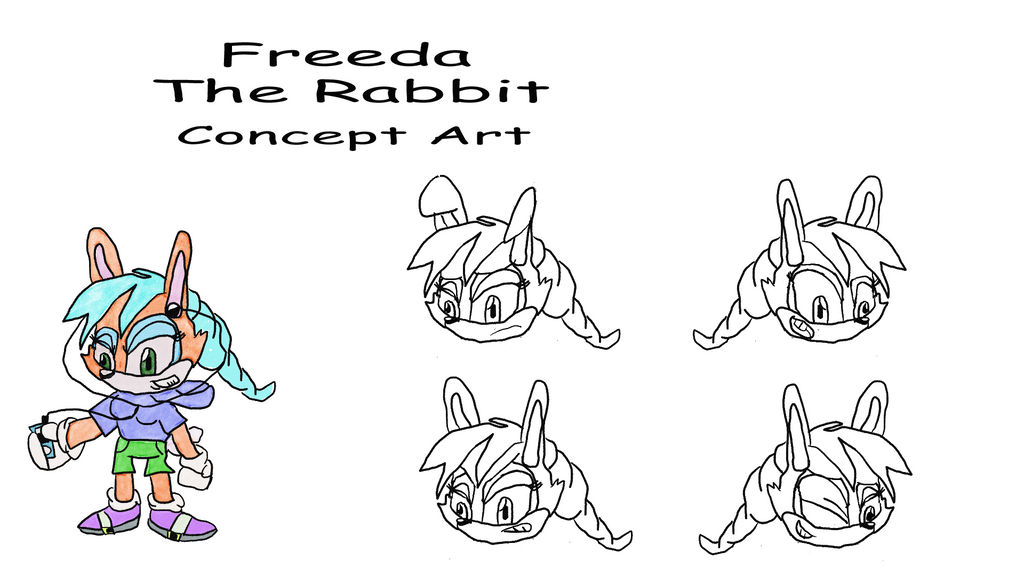 Freeda The Rabbit Concept Art by FD10 on DeviantArt