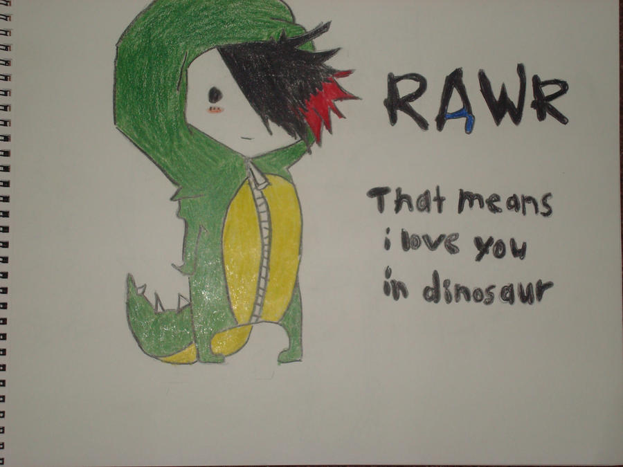 cute anime dino by bmxchick999 on DeviantArt