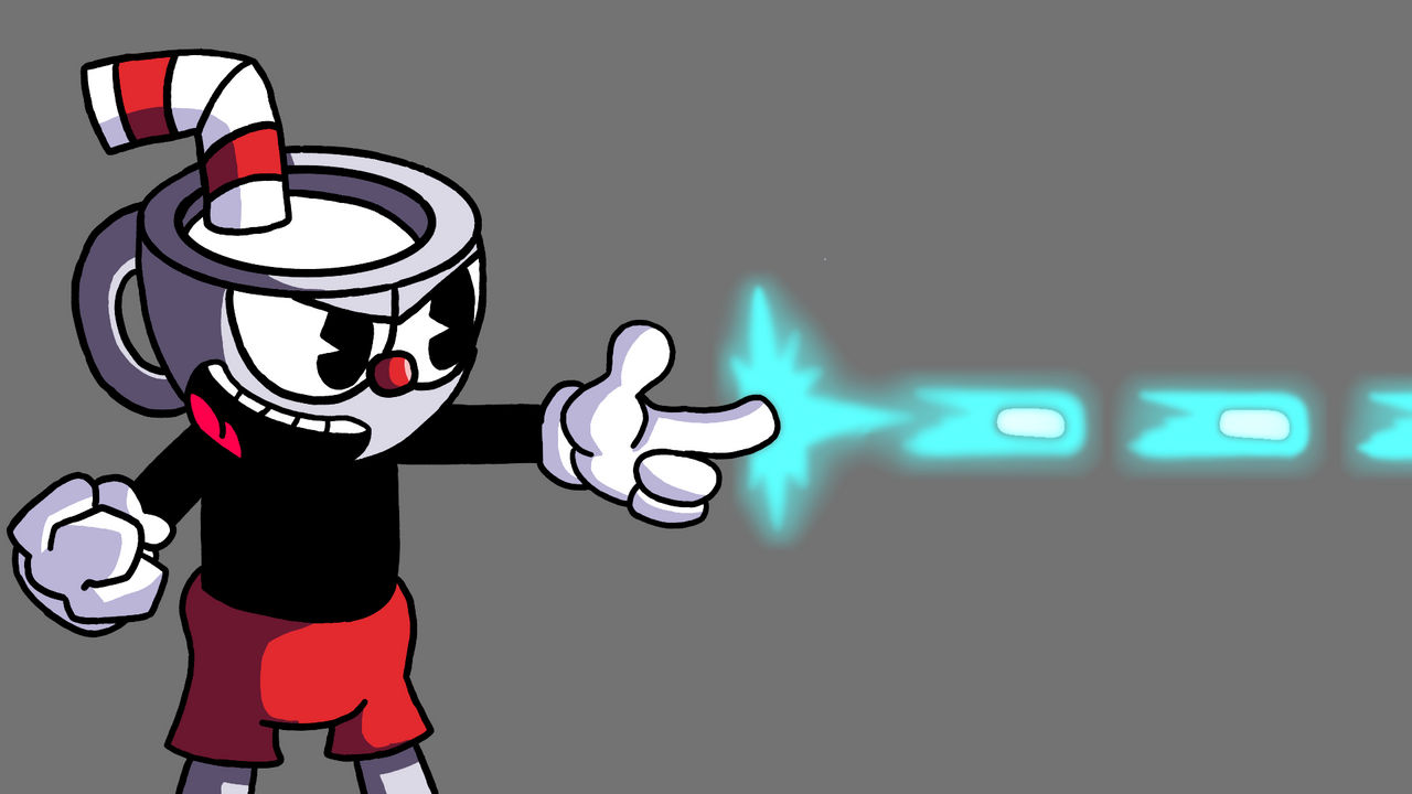 Cuphead Shooting By Ninjaust25 On DeviantArt