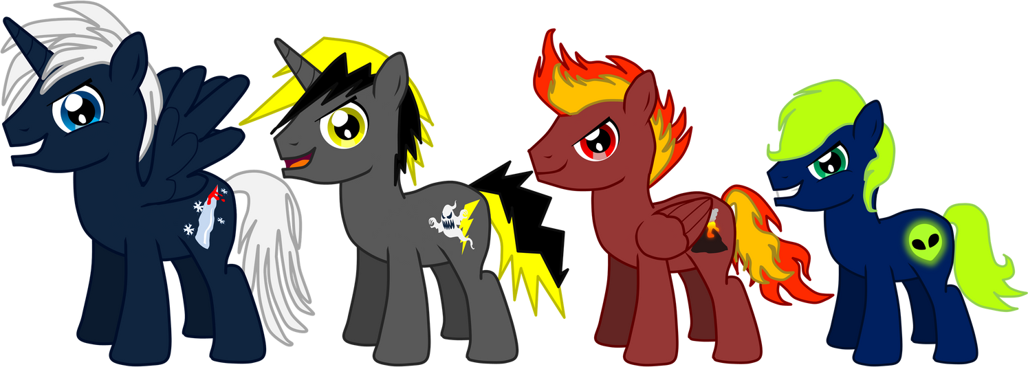 Mlp Evil Ruler Oc MLP OC Villains - The Feared Four by Shadymeadow95 on DeviantArt