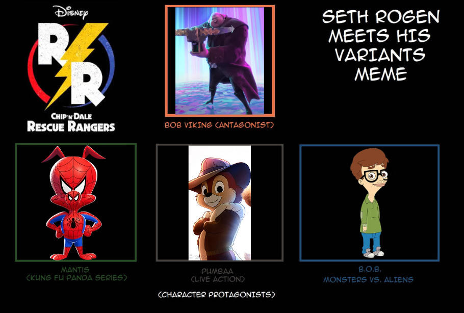 Seth Rogen meets his Variants (John Mulaney) by ArielAriasPetzoldt on ...