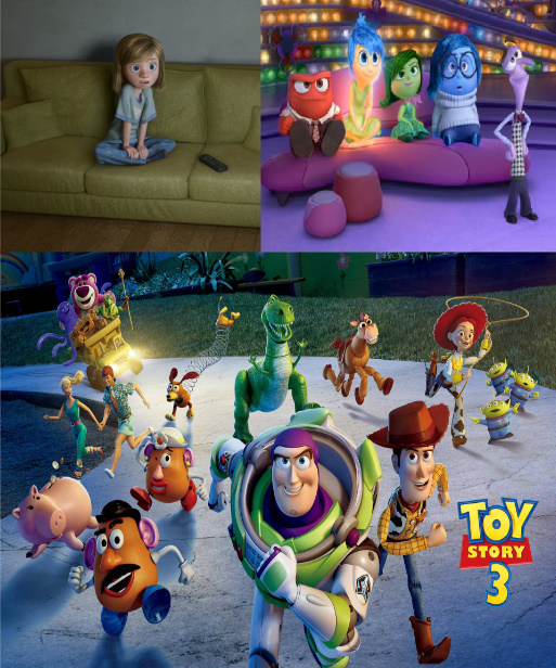 Riley and her Emotions are watching Toy Story 3 by ArielAriasPetzoldt ...