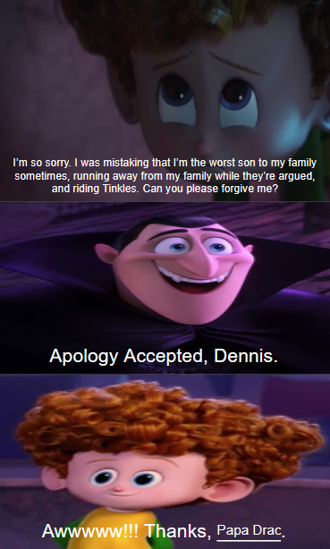 Drac Rapping Meme Drac accepts Dennis's Apology by ArielAriasPetzoldt on DeviantArt