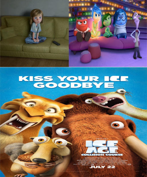 Riley and Emotions watch Ice Age: Collision Course by ...