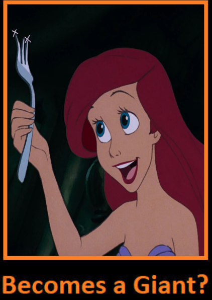 What if Ariel Becomes a Giant? by ArielAriasPetzoldt on DeviantArt