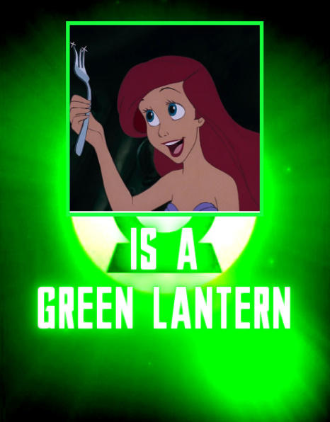 What if Ariel becomes a Green Lantern? by ArielAriasPetzoldt on DeviantArt