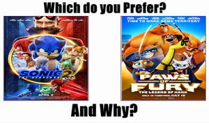 Sonic the Hedgehog 2 or Paws of Fury?