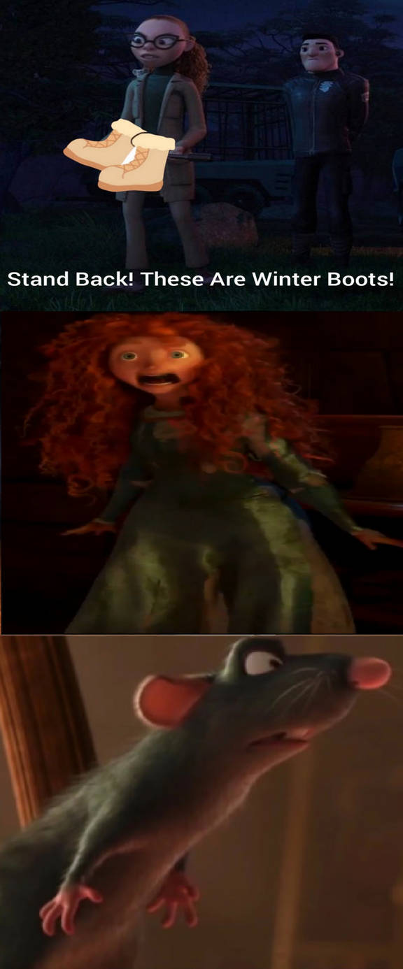 Ed And Remy Remy Rescues Merida from Dr. Zara by ArielAriasPetzoldt on DeviantArt