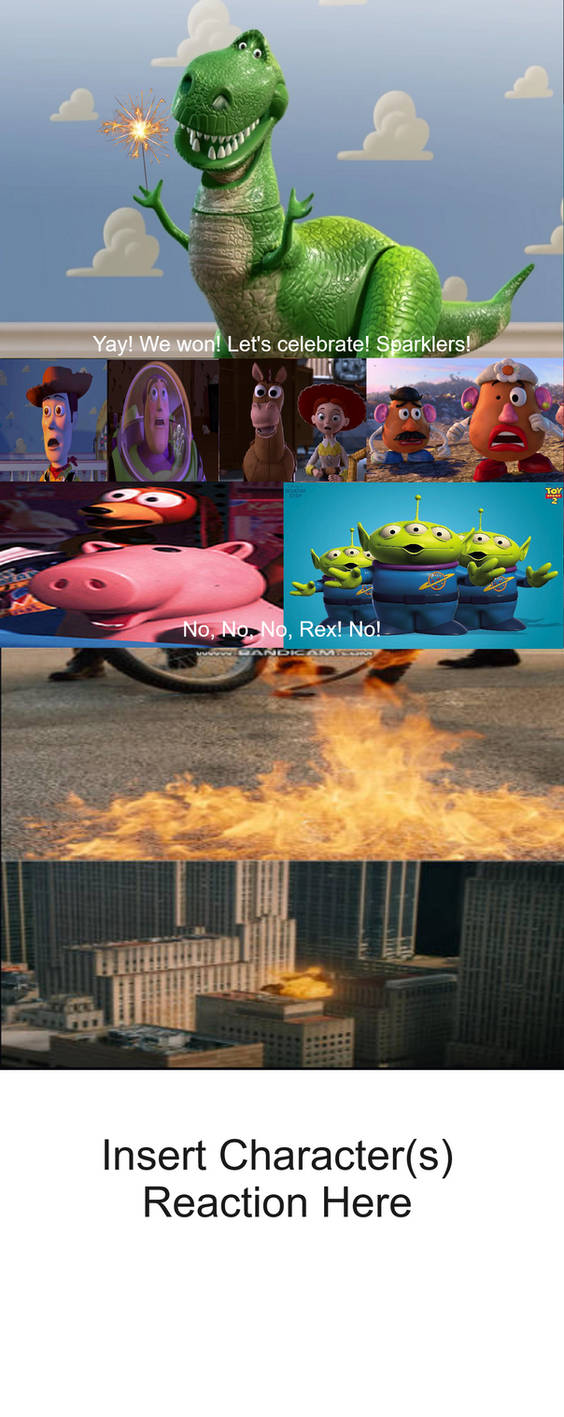 Who Reacts to Rex Blows Up the Streets? by ArielAriasPetzoldt on DeviantArt