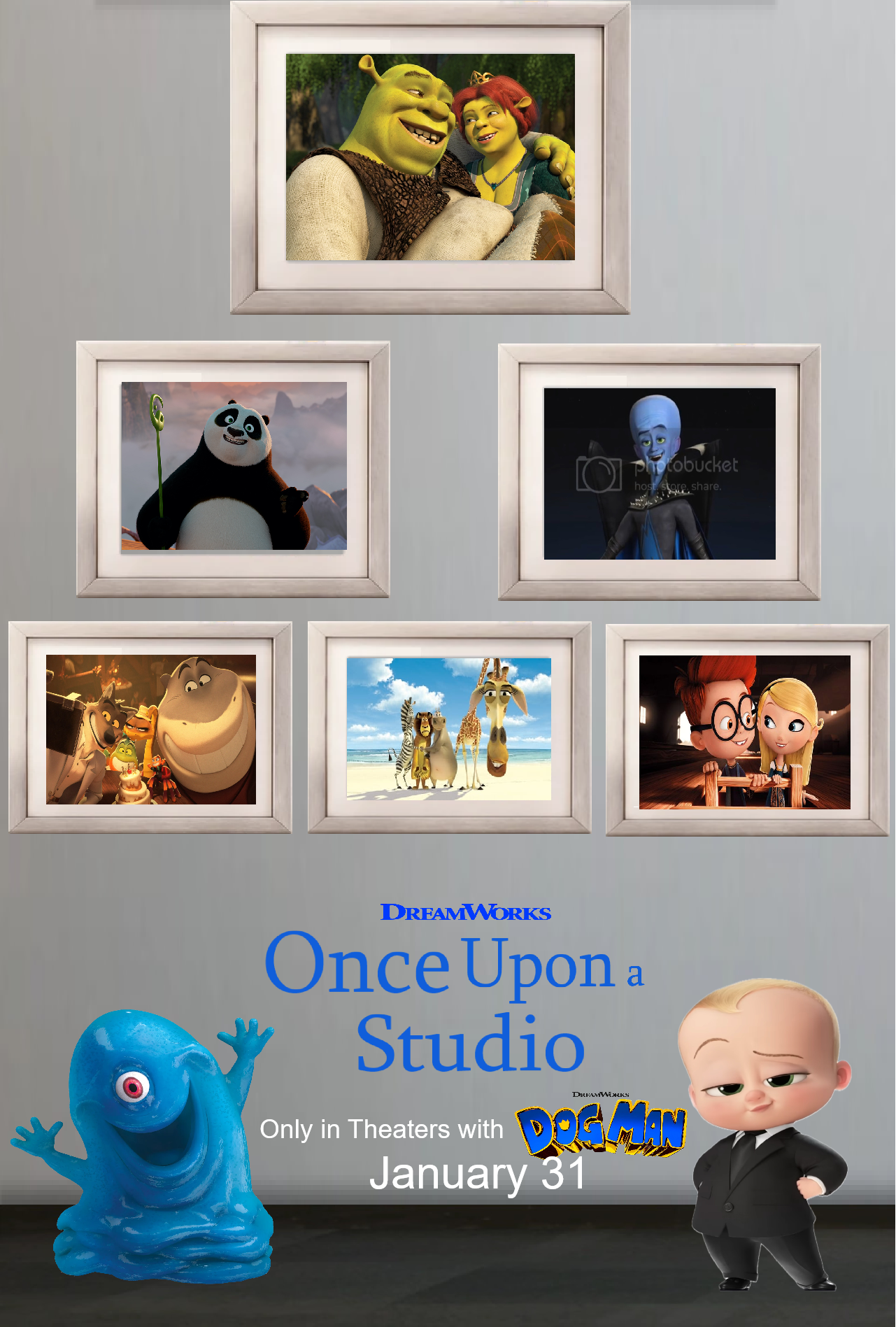 Studnine Deviantart DreamWorks' Once Upon a Studio Poster by ArielAriasPetzoldt on DeviantArt