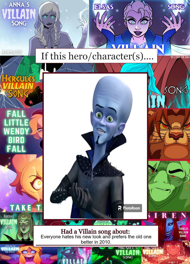 What if New Megamind Had a Villain Song? by ArielAriasPetzoldt on ...