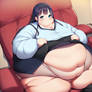 A.I. Fat Anime Girl 4874