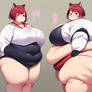 A.I. Fat Anime Girl 6625