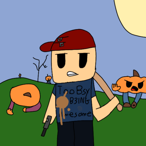 Halloween Pumpkin (Speed Draw-Roblox) by Janelle11Draws on DeviantArt