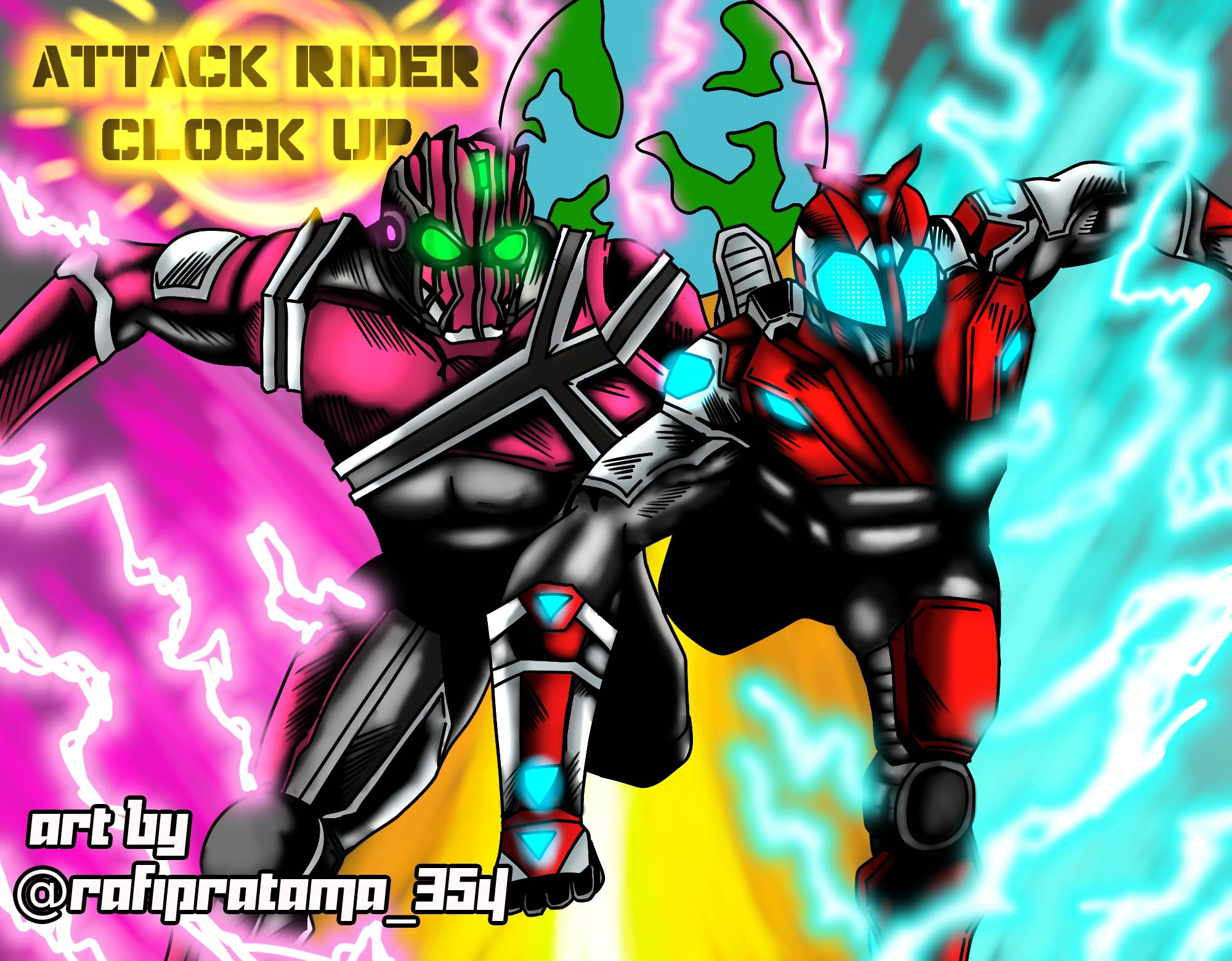 Kamen Rider Decade Vs Kamen Rider Kabuto Fanart By Rafipratt On Deviantart