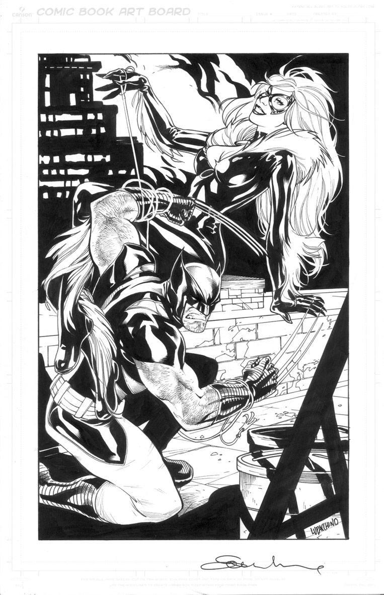 Wolvie and Black Cat