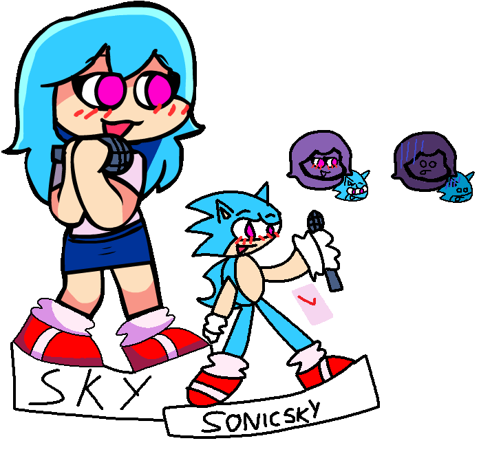 Sky Y Sonic Sky by thiagolaguno on DeviantArt
