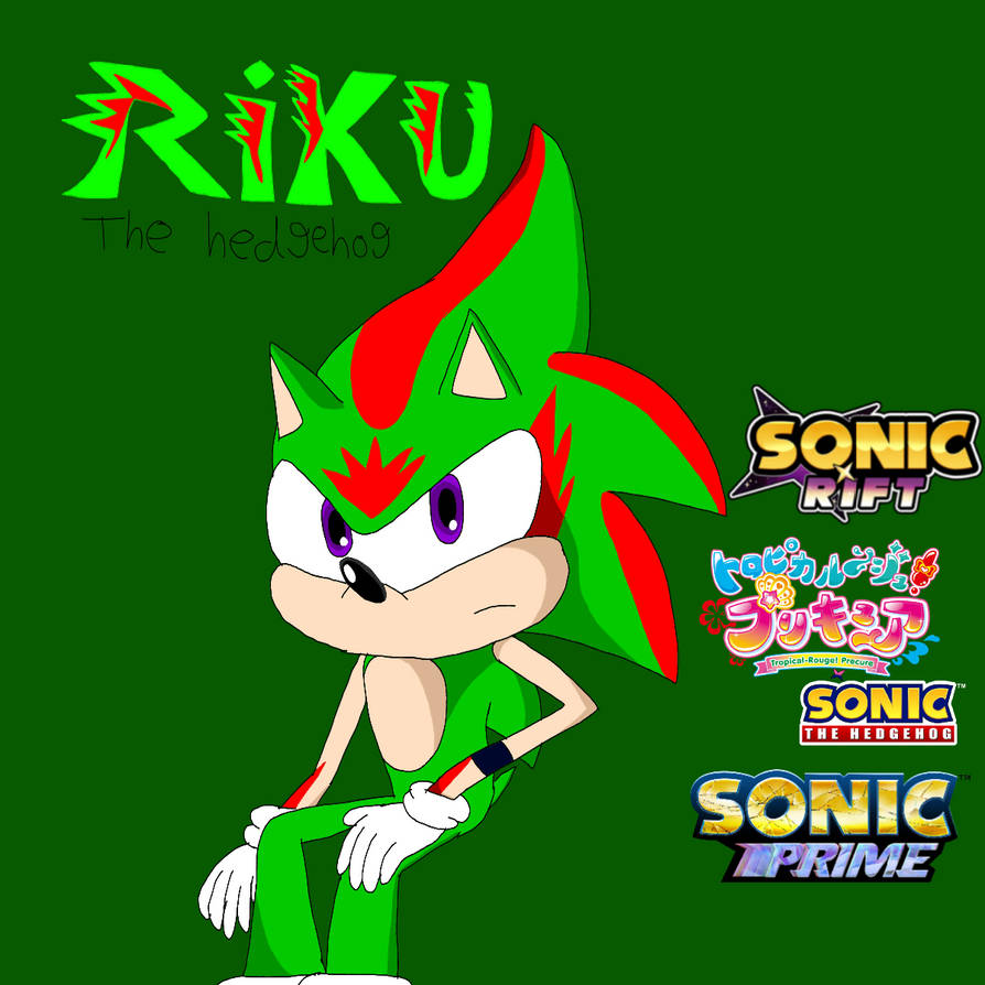 Riku the hedgehog by LuigiRendira on DeviantArt