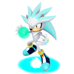 (Tropical rouge precure) silver the hedgehog