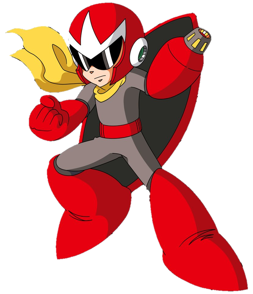 Protoman render by LuigiRendira on DeviantArt